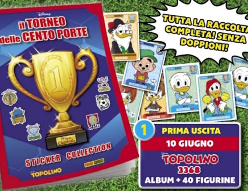 Il Torneo delle 100 Porte su Topolino: arriva l’album con le figurine