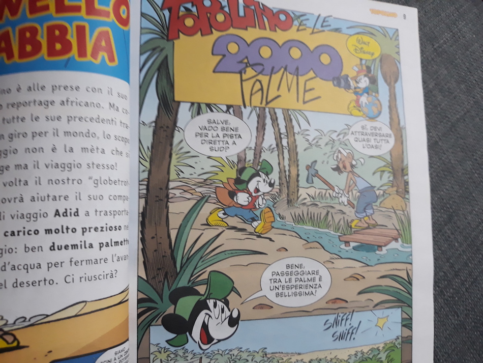 Topolino e le 2000 palme